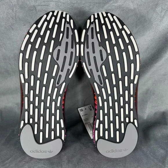 Adidas 4D Fusio Primeknit Black Solar Orange Pink Running Shoes FZ2414 Men’s 7 - Picture 7 of 10